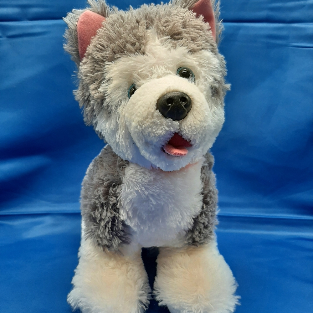Build a Bear Husky Puppy 12" Plush Promise Pets
